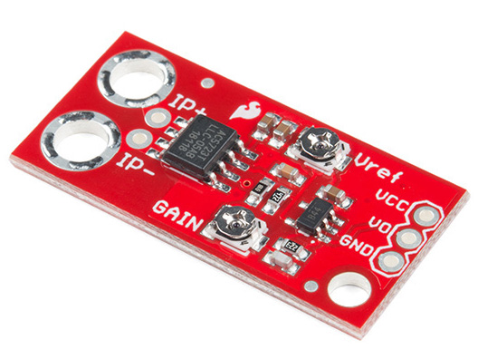 Strömsensor med förstärkare ACS723 ±5A @ electrokit