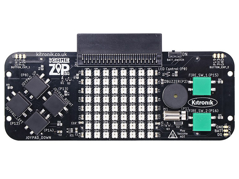 GAME ZIP 64 för BBC micro:bit @ electrokit