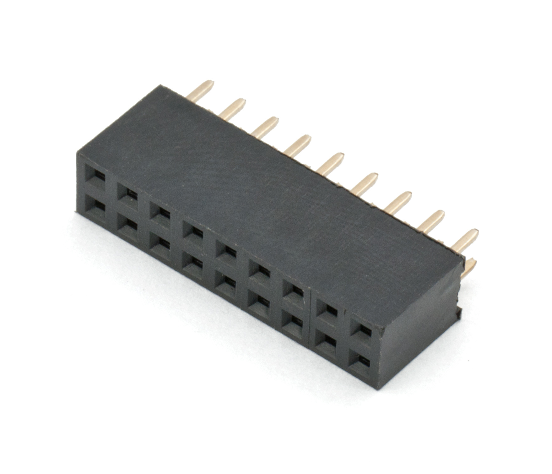 Hylslist 2.54mm 2x9p