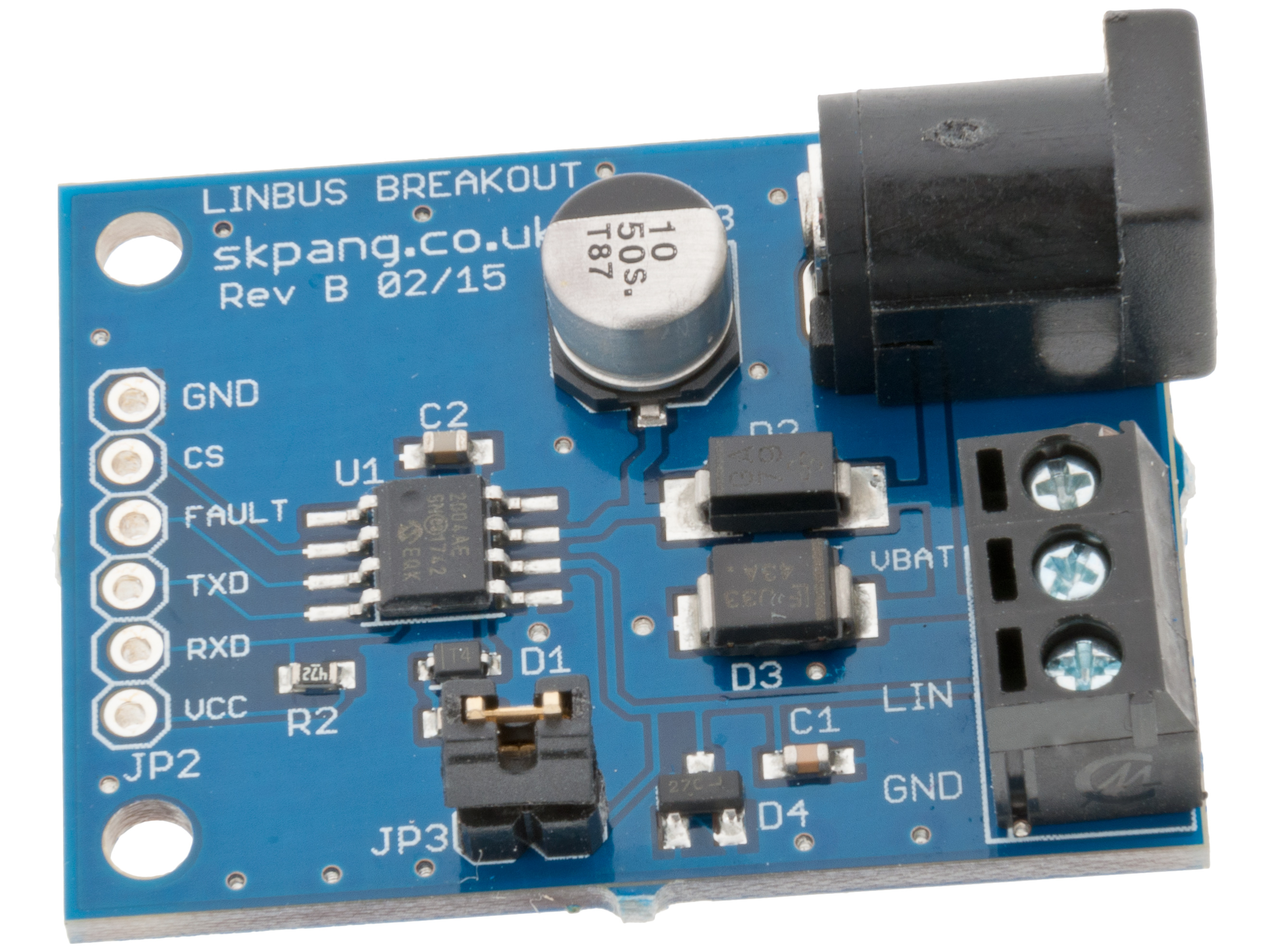 LIN-Bus Breakout Board @ electrokit