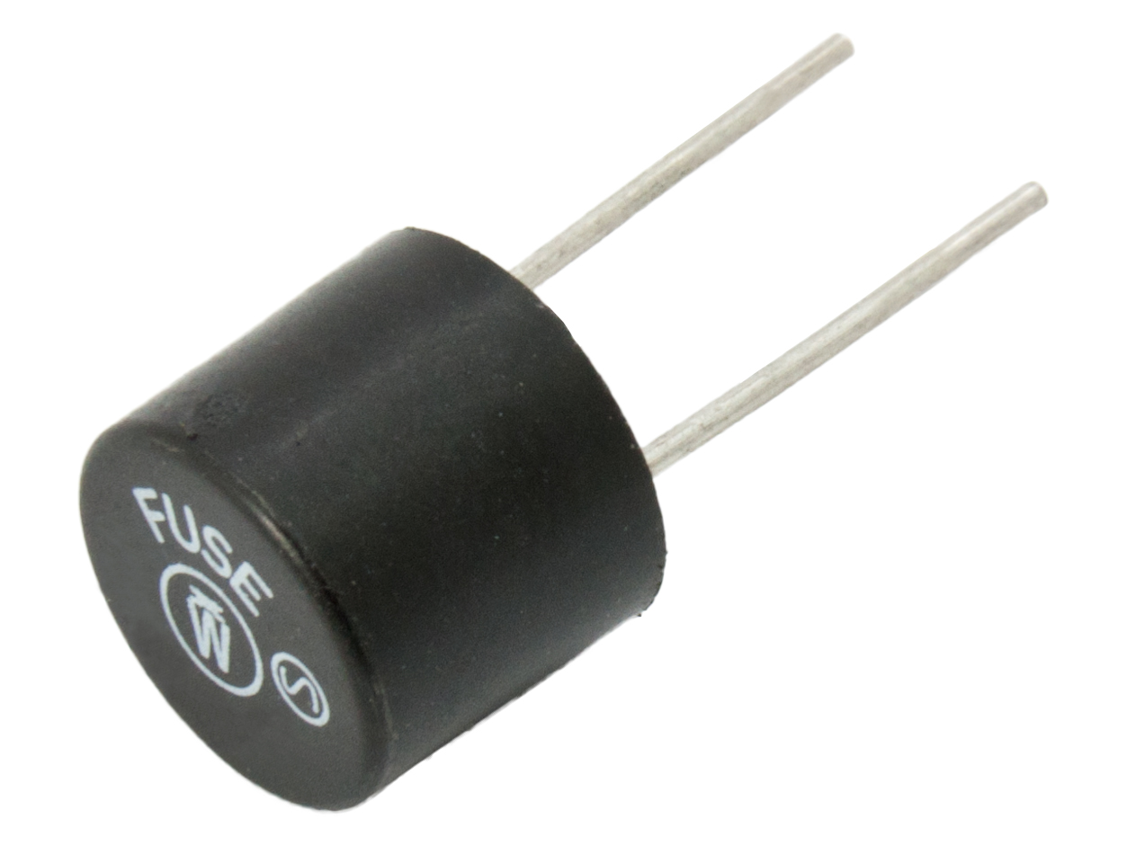 Miniature fuse radial 500mA time delay @ electrokit