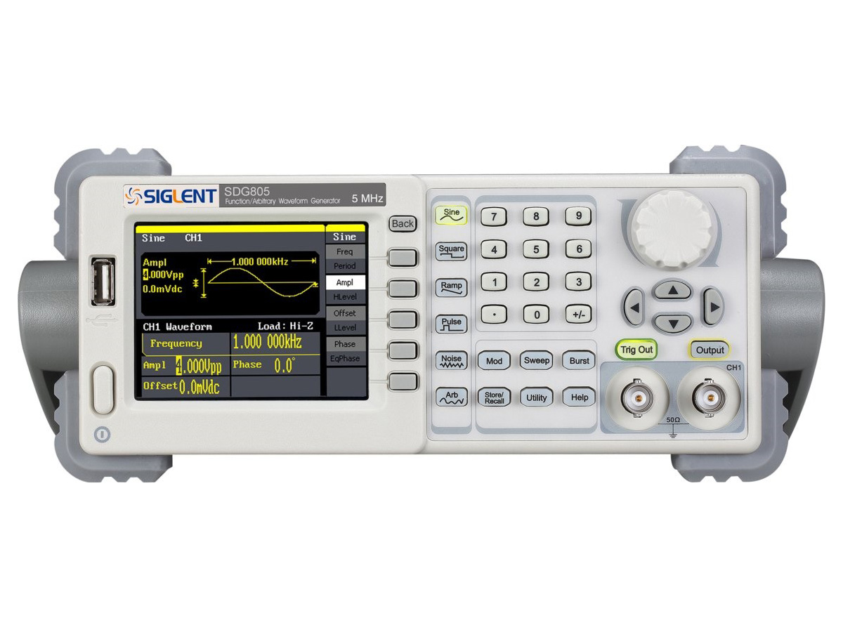 Funktionsgenerator 30MHz Siglent SDG830 @ electrokit