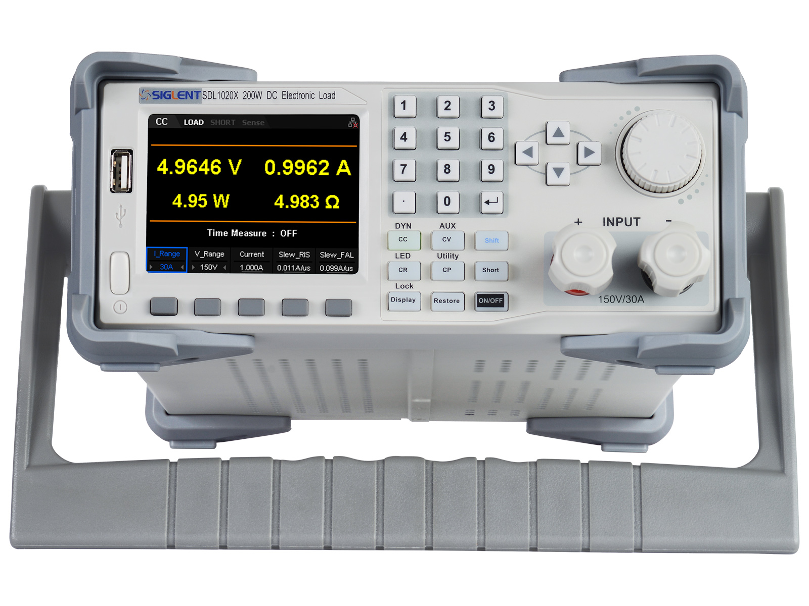 Programmerbar elektronisk last 200W Siglent SDL1020X @ electrokit