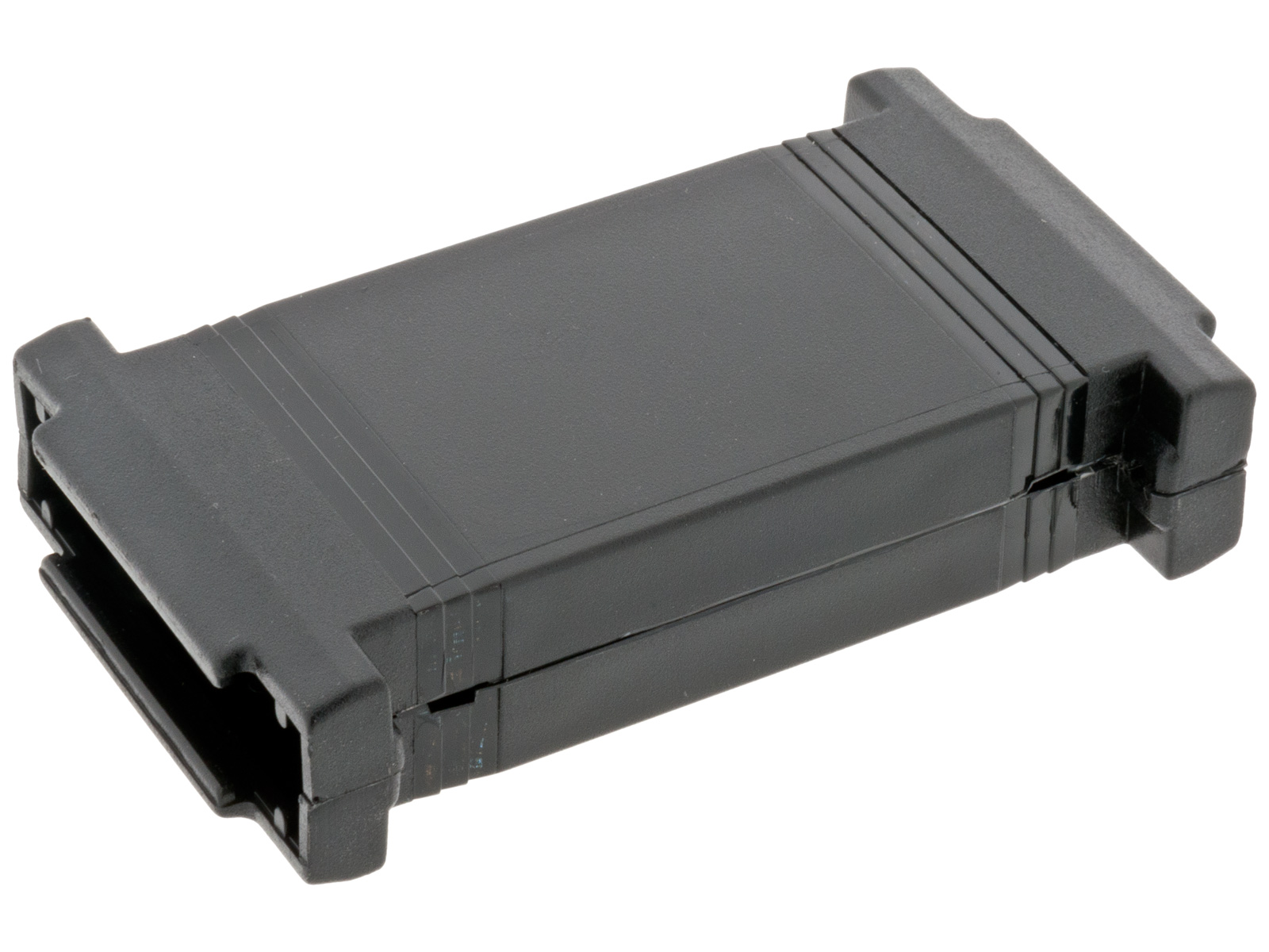 Enclosure DB25-DB25 black @ electrokit