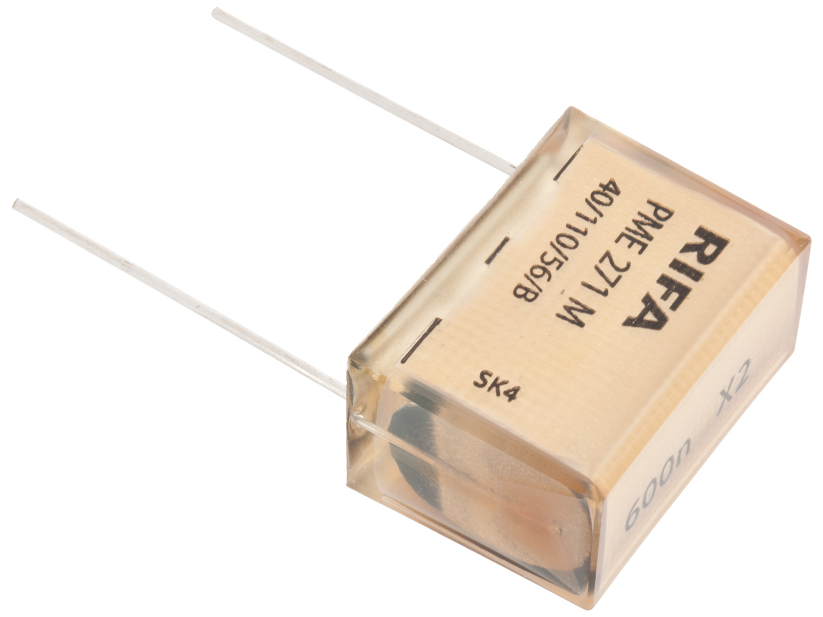 X2 capacitor 600nF 275VAC 25.4mm @ electrokit (2 of 2)
