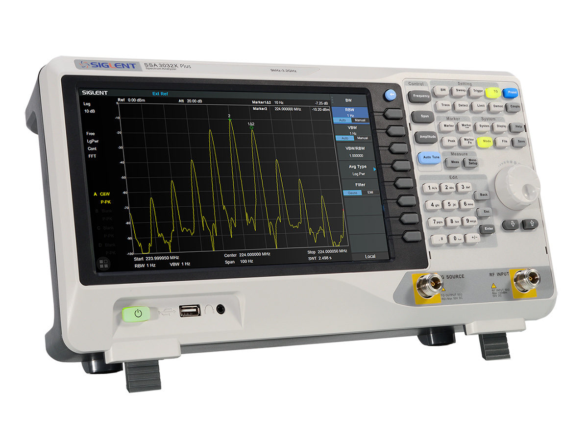 Spektrumanalysator 3.2GHz SSA3032X Plus (inkl TG) @ electrokit