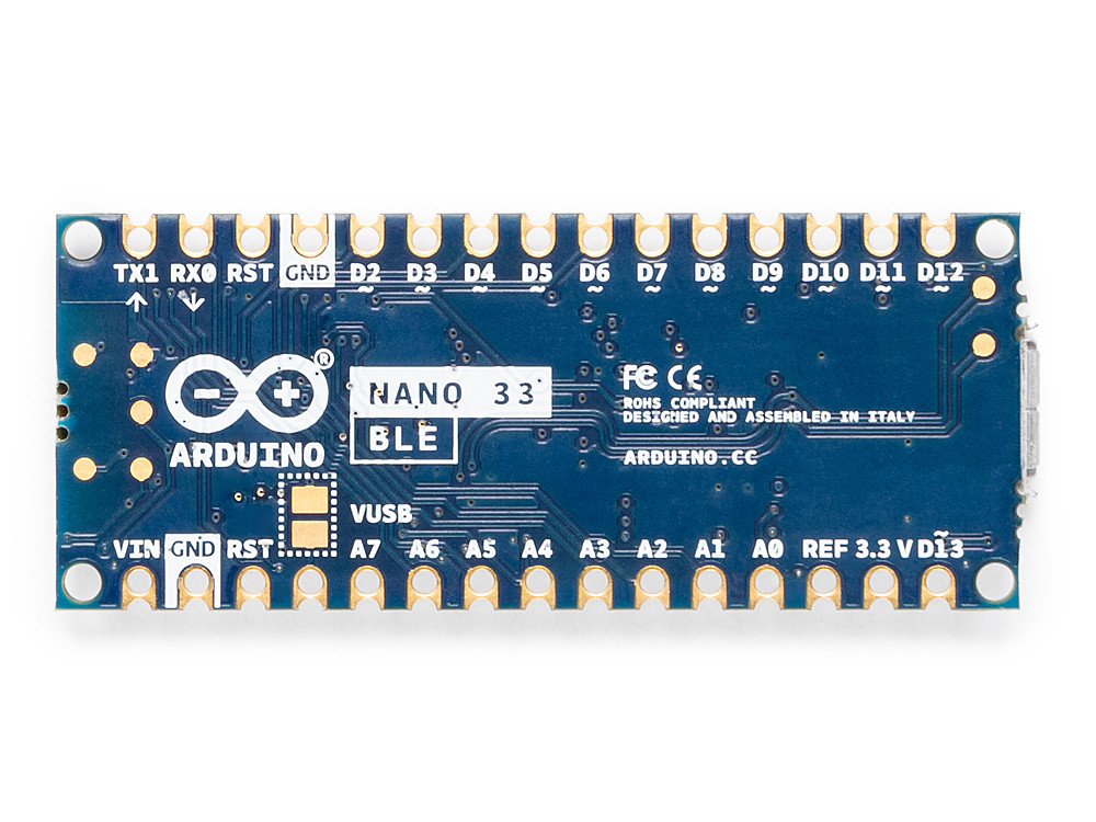 Arduino Nano 33 BLE (with headers) @ electrokit (3 av 4)