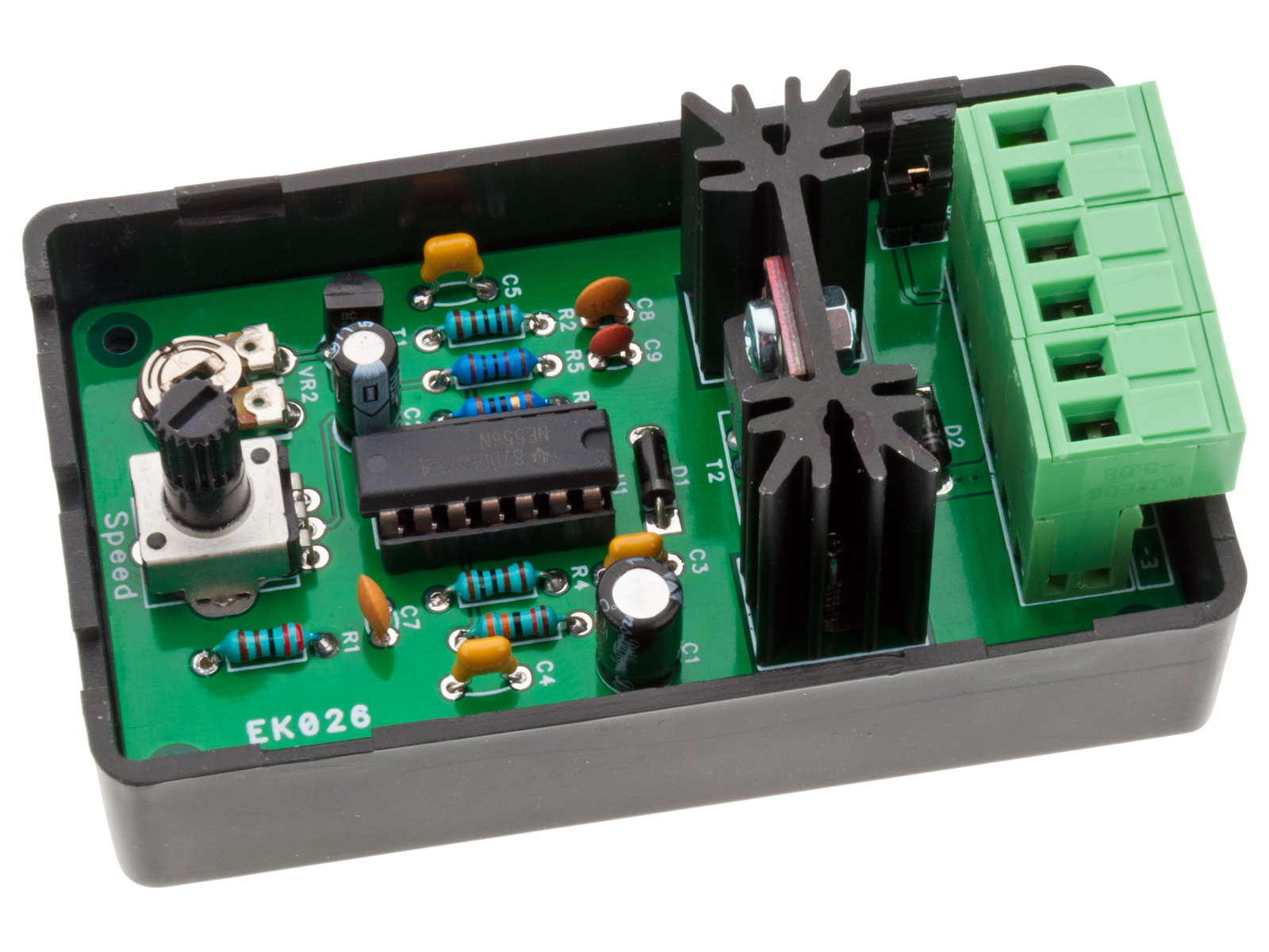 DC motor speed controller 6A EK026 @ electrokit