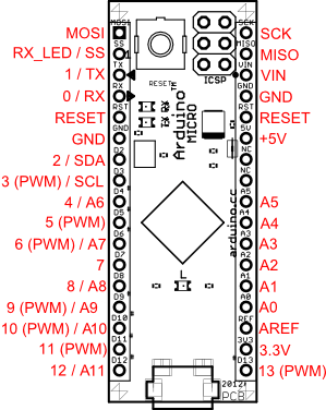Arduino Micro (no headers) @ electrokit (5 av 6)