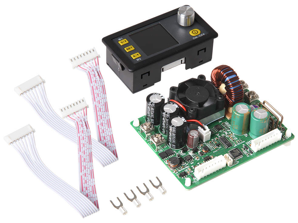 Programmerbar strömförsörjning 50V / 15A step-down @ electrokit