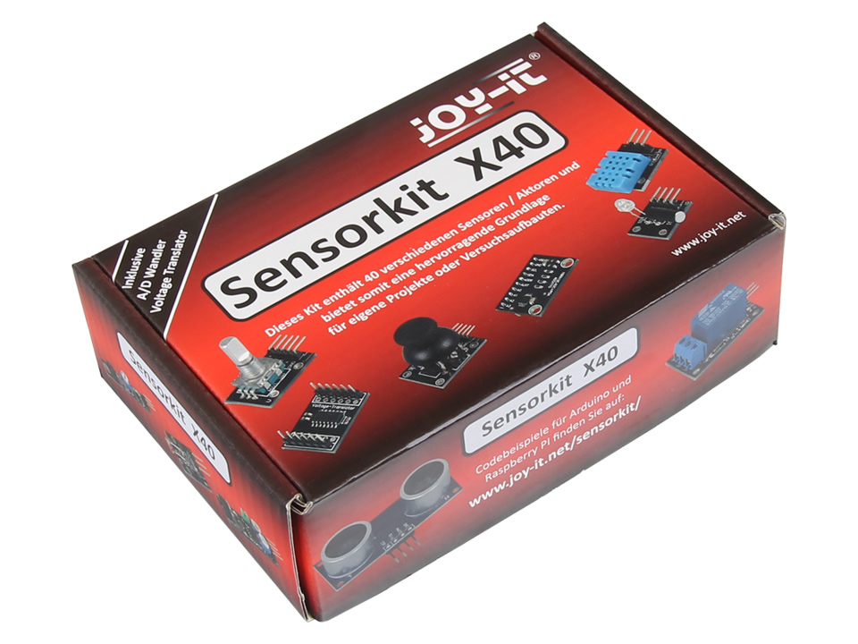 Sensor Kit - 40 modules @ electrokit