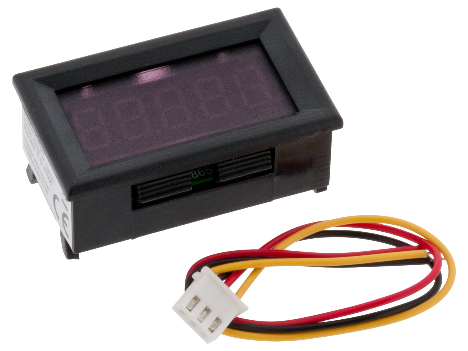 Panel meter 0-33VDC 5-digit @ electrokit