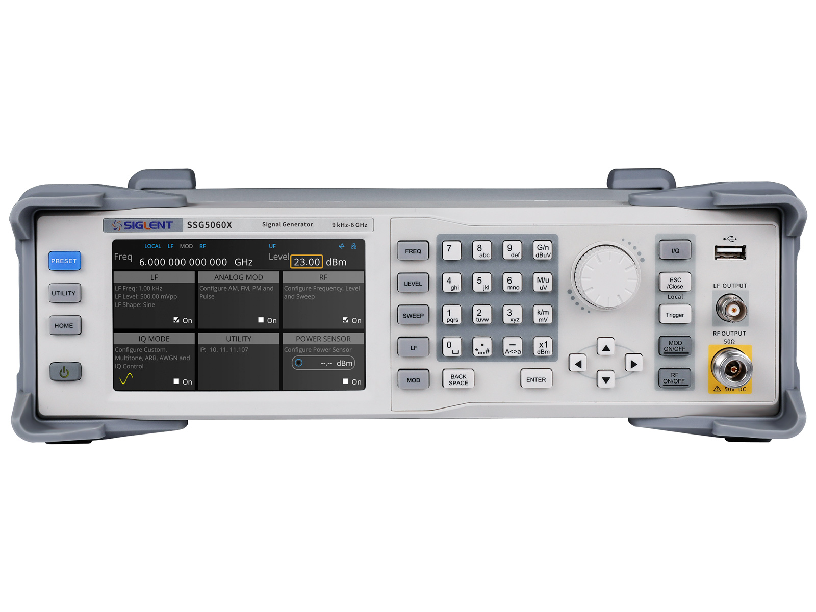 Signalgenerator RF 6GHz SSG5060X @ electrokit