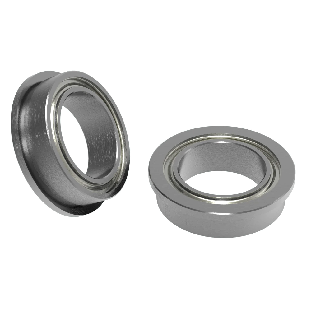 Kullager med fläns 8mm - 2-pack @ electrokit