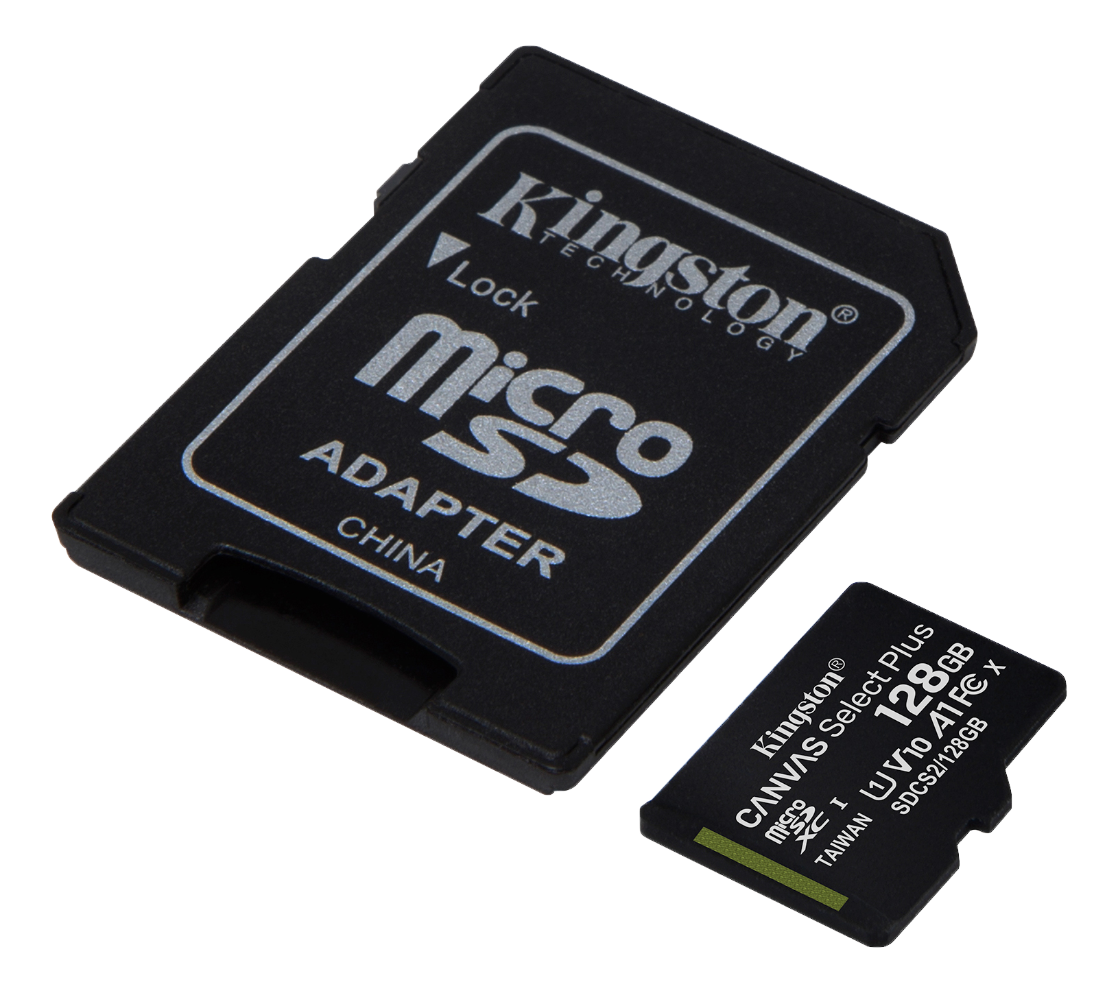 Memory card microSDXC 128GB Class 10 A1 @ electrokit