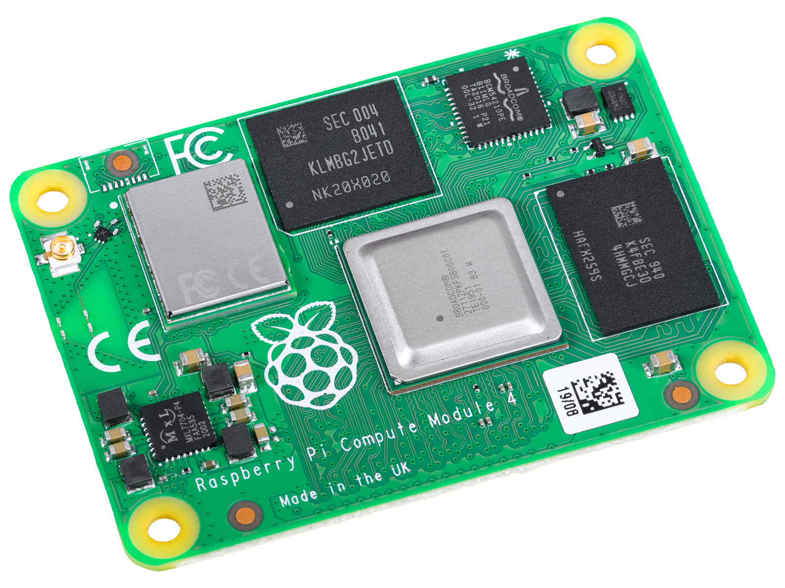 Raspberry Pi Compute Module 4 Lite - 1GB WiFi CM4