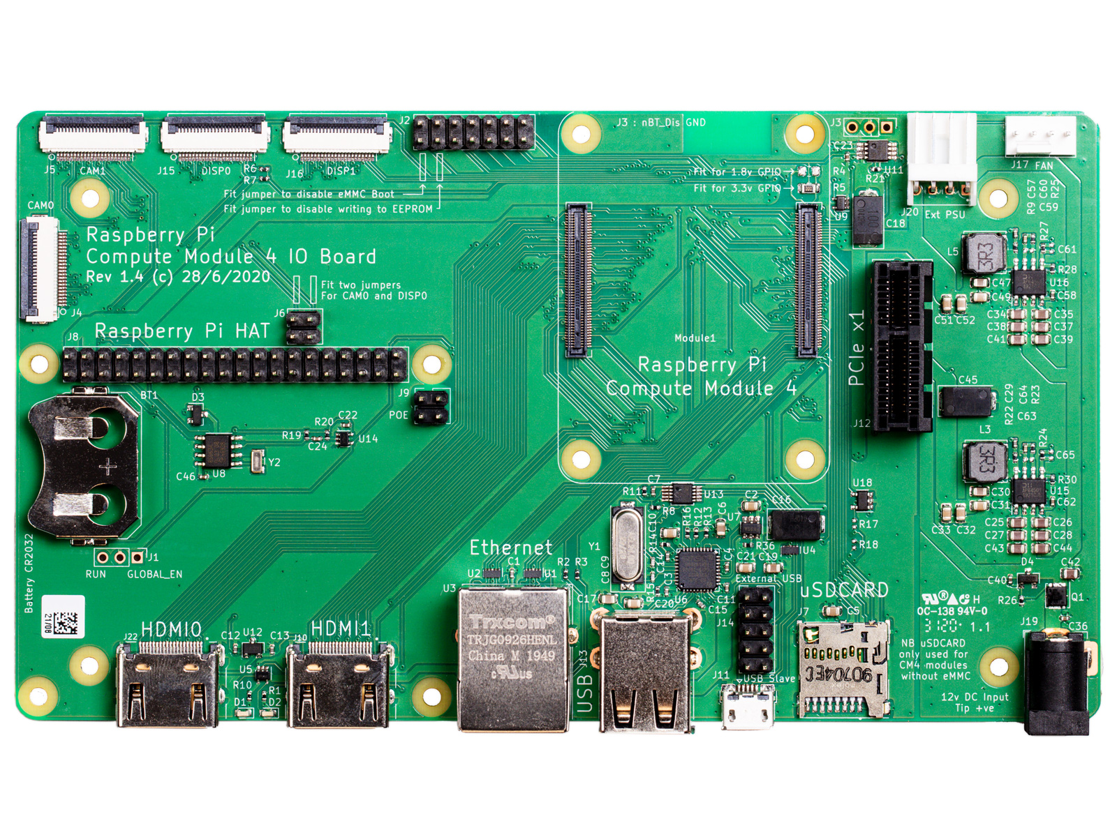 Raspberry Pi Compute Module 4 IO