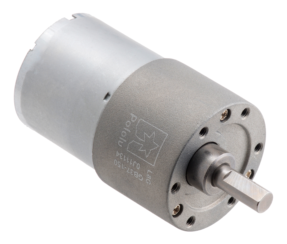 DC-motor med kuggväxel 12VDC 150:1 67rpm @ electrokit