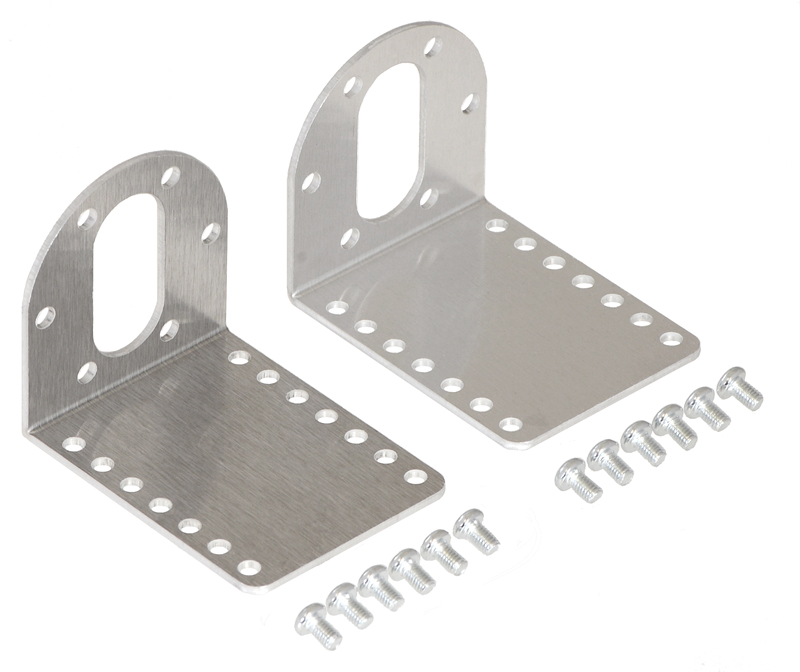 Mounting bracket for DC motor 37mm - 2-pack @ electrokit