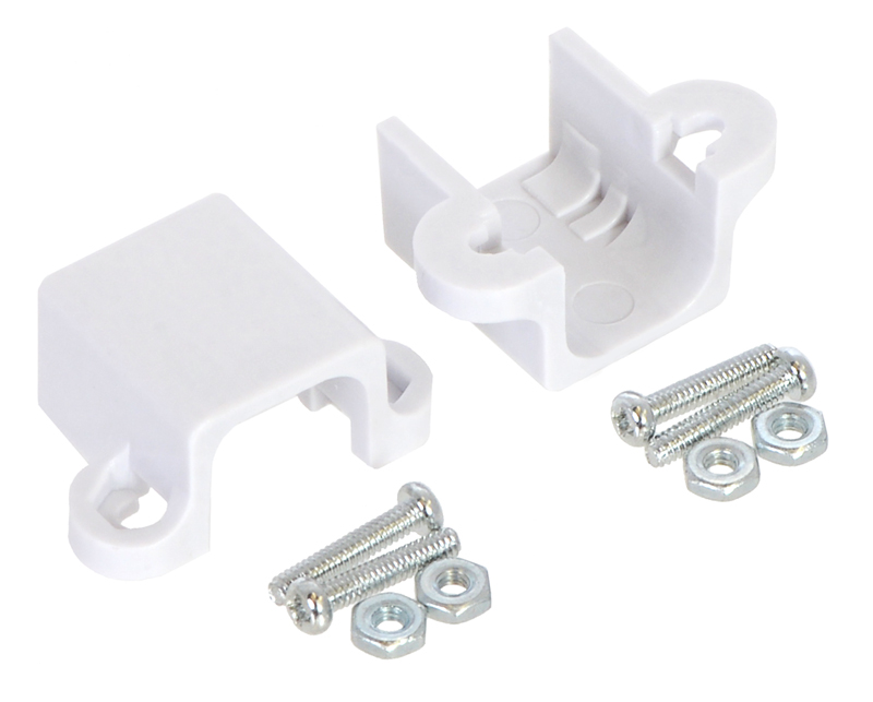 Motor bracket for miniature motor 10x12mm - 2-pack @ electrokit