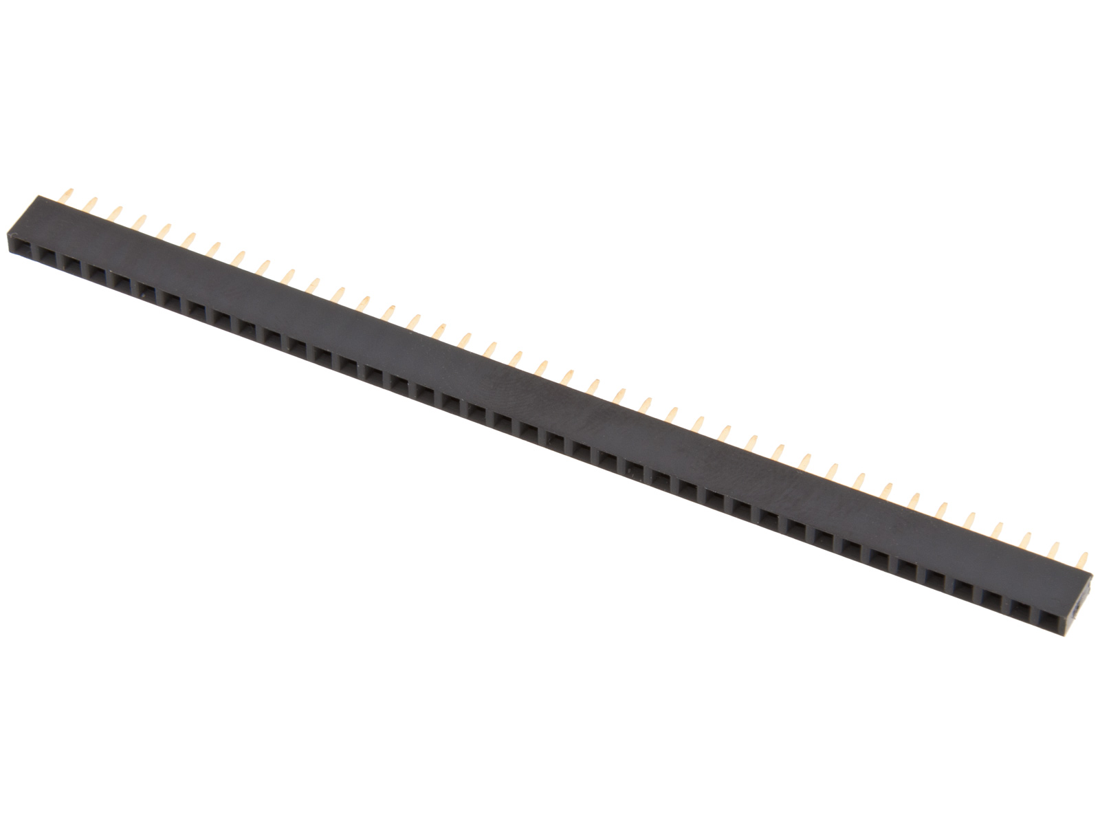 Hylslist 2.54mm 1x40p lågprofil