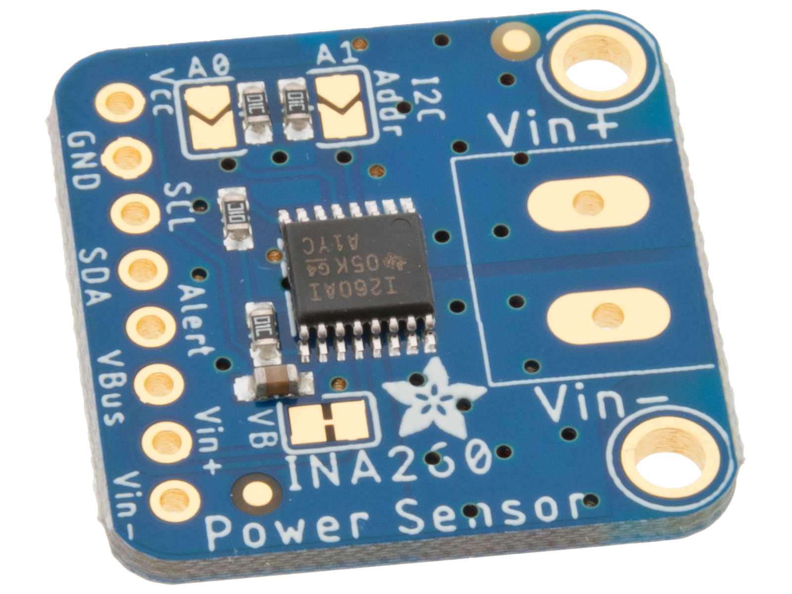 Strömsensor INA260 36V 15A I2C @ electrokit