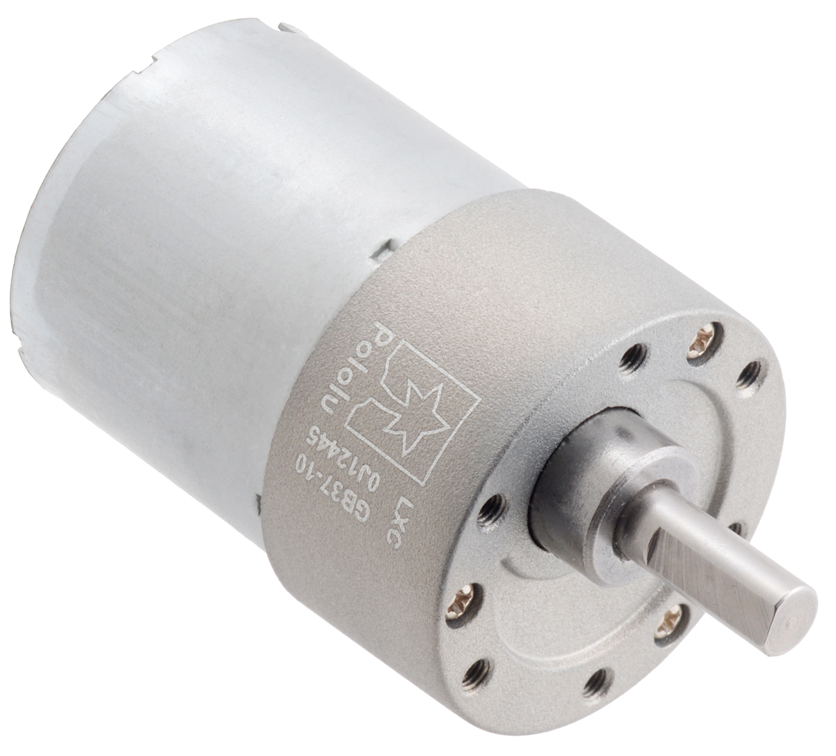 DC-motor med kuggväxel 12VDC 19:1 530rpm @ electrokit