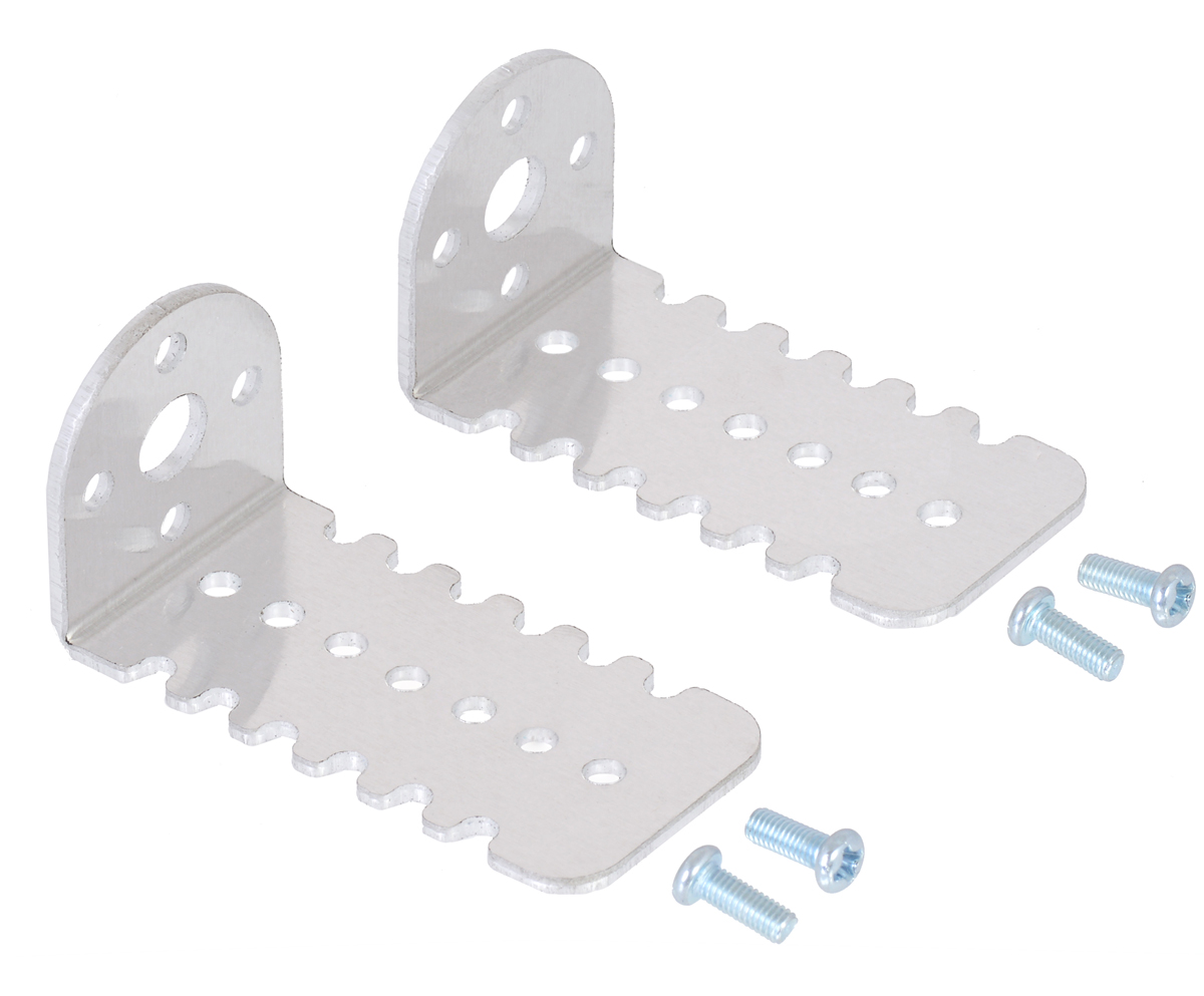 Monteringsvinkel för DC-motor 25mm - 2-pack