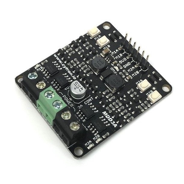 Motor driver 2-ch 4-16V 3A @ electrokit