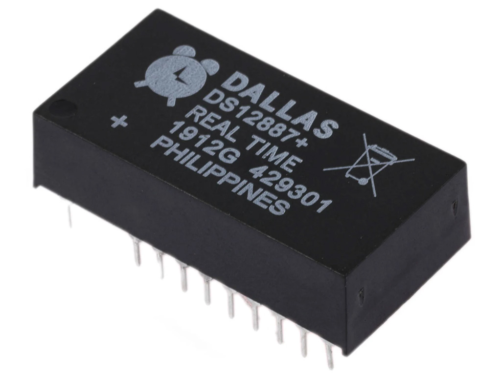 DS12887+ DIP-24W Real-Time Clock with SRAM @ electrokit