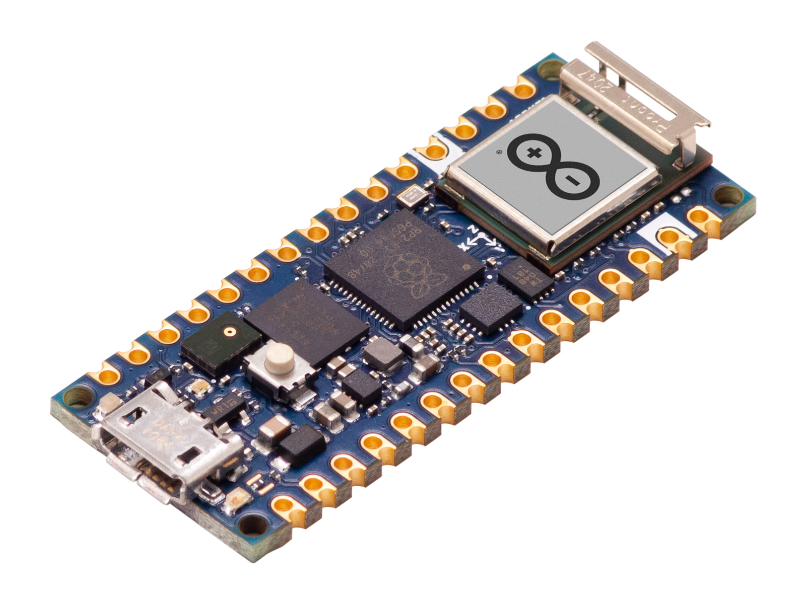 Arduino Nano RP2040 Connect (no headers) @ electrokit