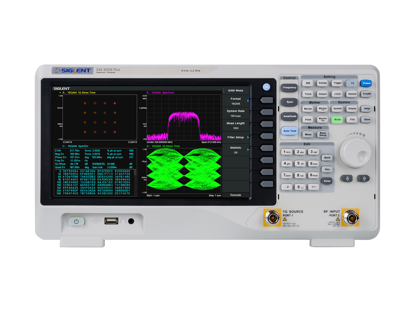 Spectrum analyzer 1.5GHz SSA3015X Plus (incl.TG) @ electrokit