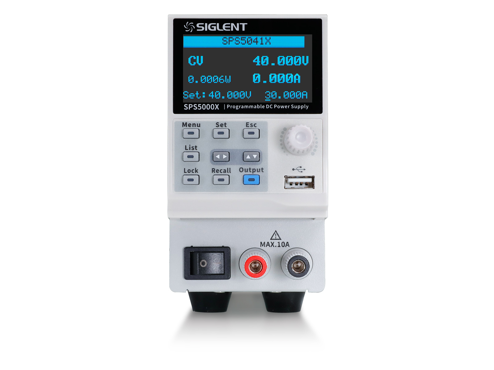 Programmable power supply Siglent 1x 40V/30A 360W SPS5041X @ electrokit