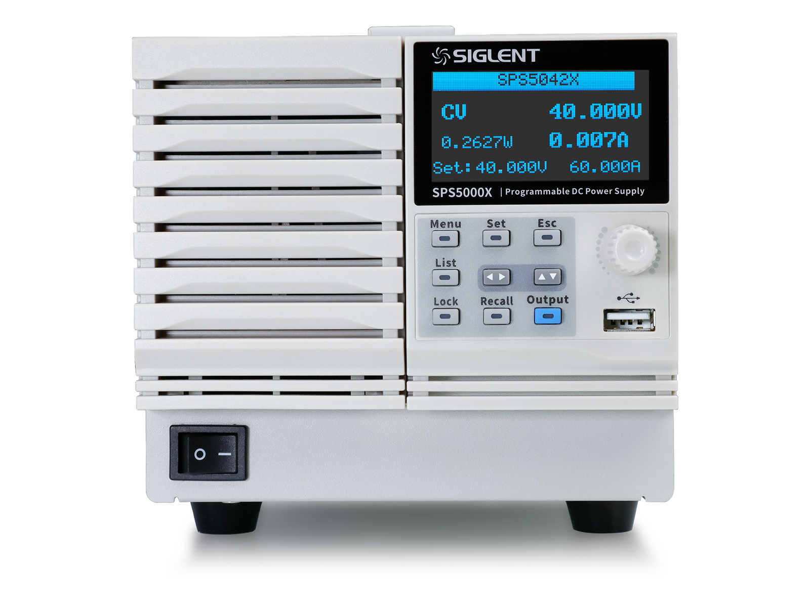 Programmable power supply Siglent 2x 40V/30A 360Wx2 SPS5044X @ electrokit