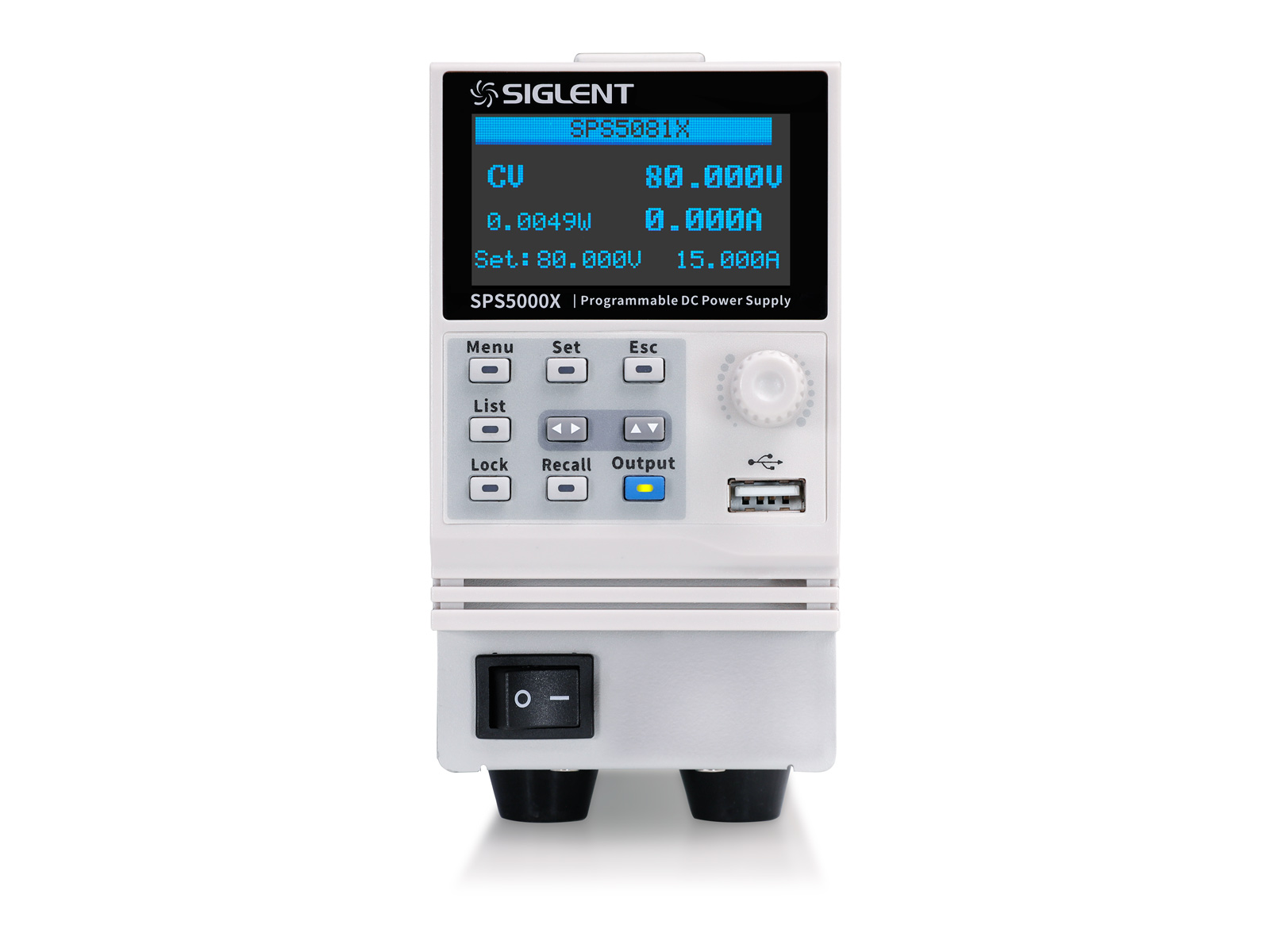 Programmable power supply Siglent 1x 80V/15A 360W SPS5081X @ electrokit