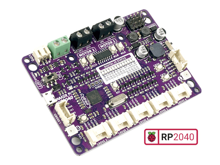 Maker Pi RP2040 @ electrokit