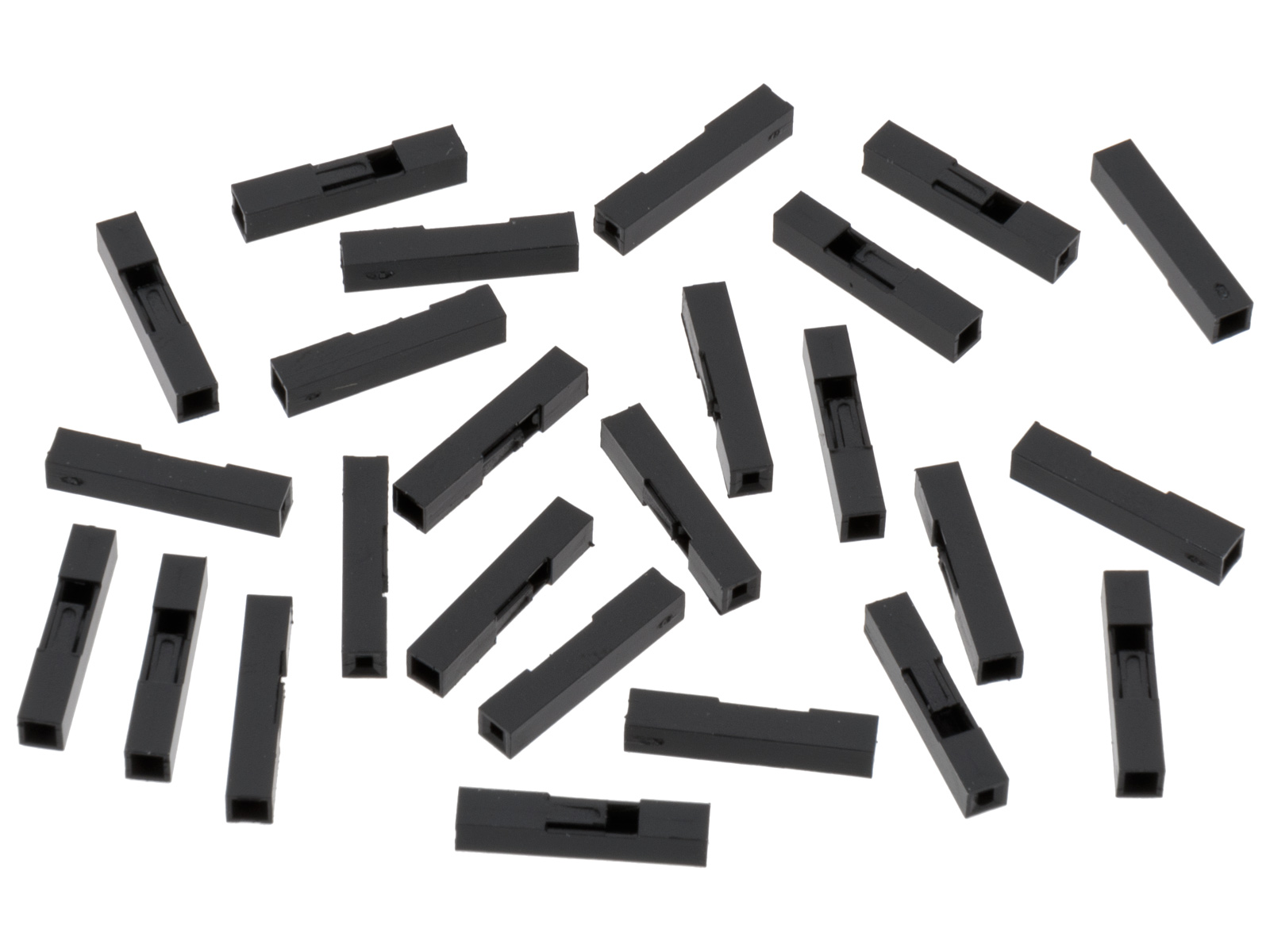 Kontakthus 2.54mm 1x1-pol 25-pack