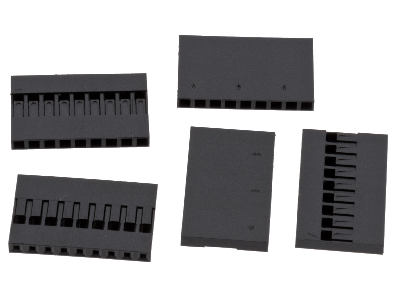 Kontakthus 2.54mm 1x9-pol 5-pack