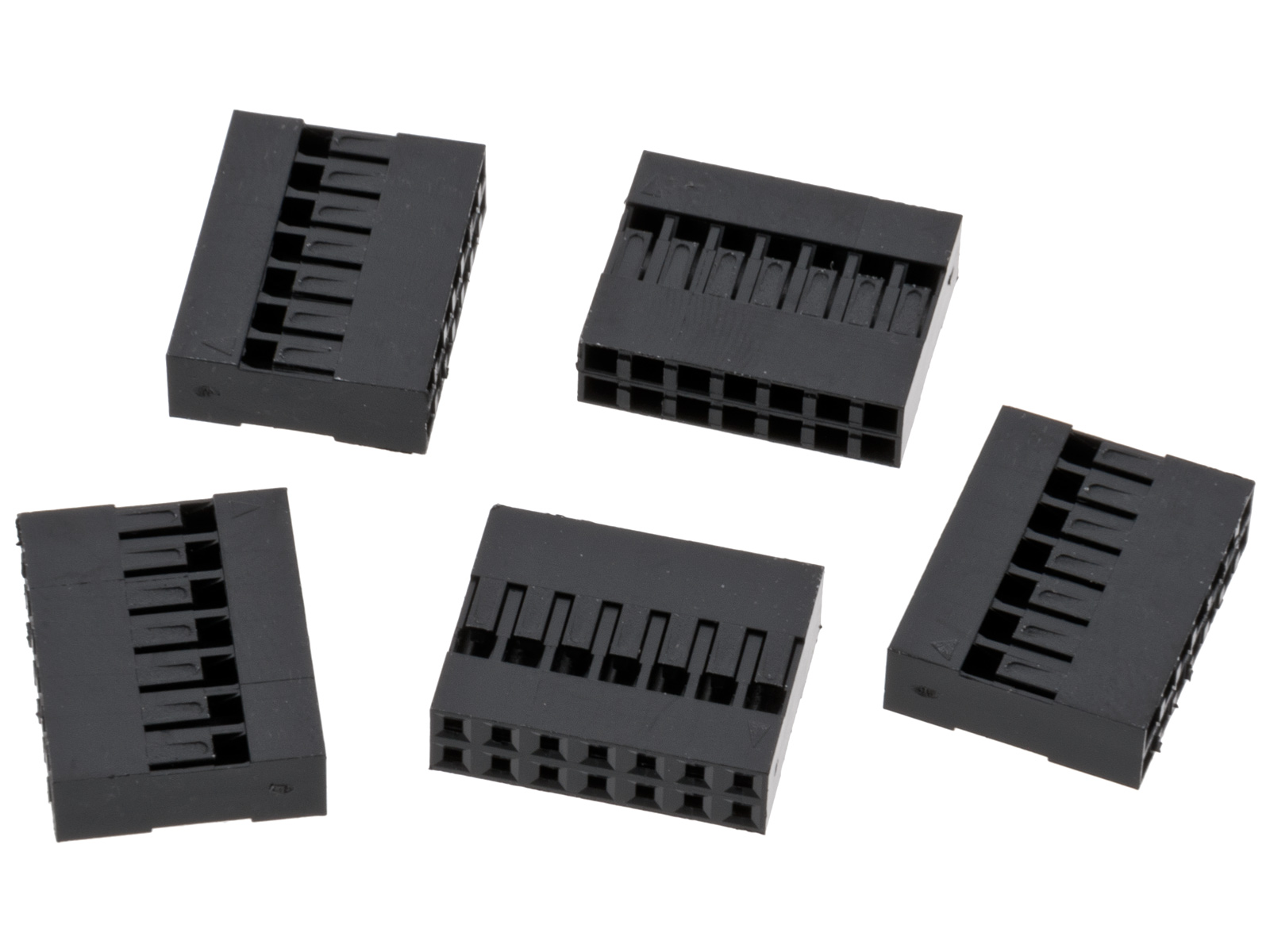 Kontakthus 2.54mm 2x7-pol 5-pack