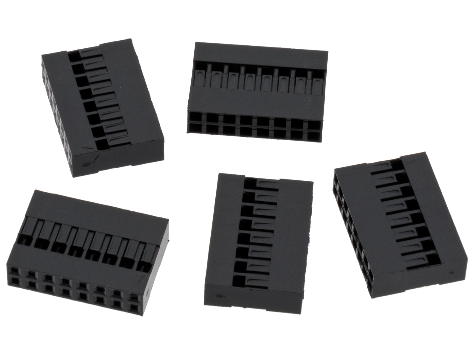 Kontakthus 2.54mm 2x8-pol 5-pack