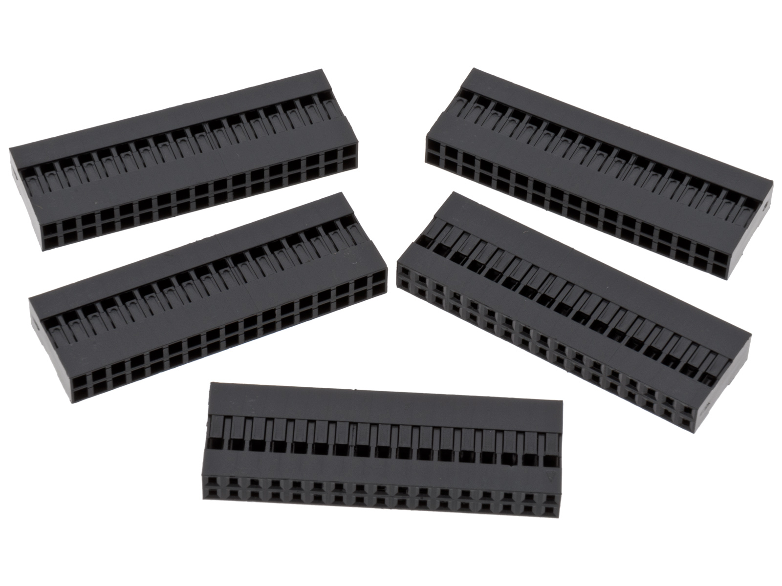 Kontakthus 2.54mm 2x17-pol 5-pack