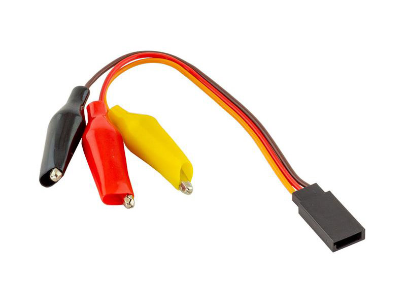 Servo to Crocodile Clip Adapter Cable @ electrokit