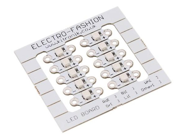 Electro-Fashion LED röd 10-pack @ electrokit (3 av 4)