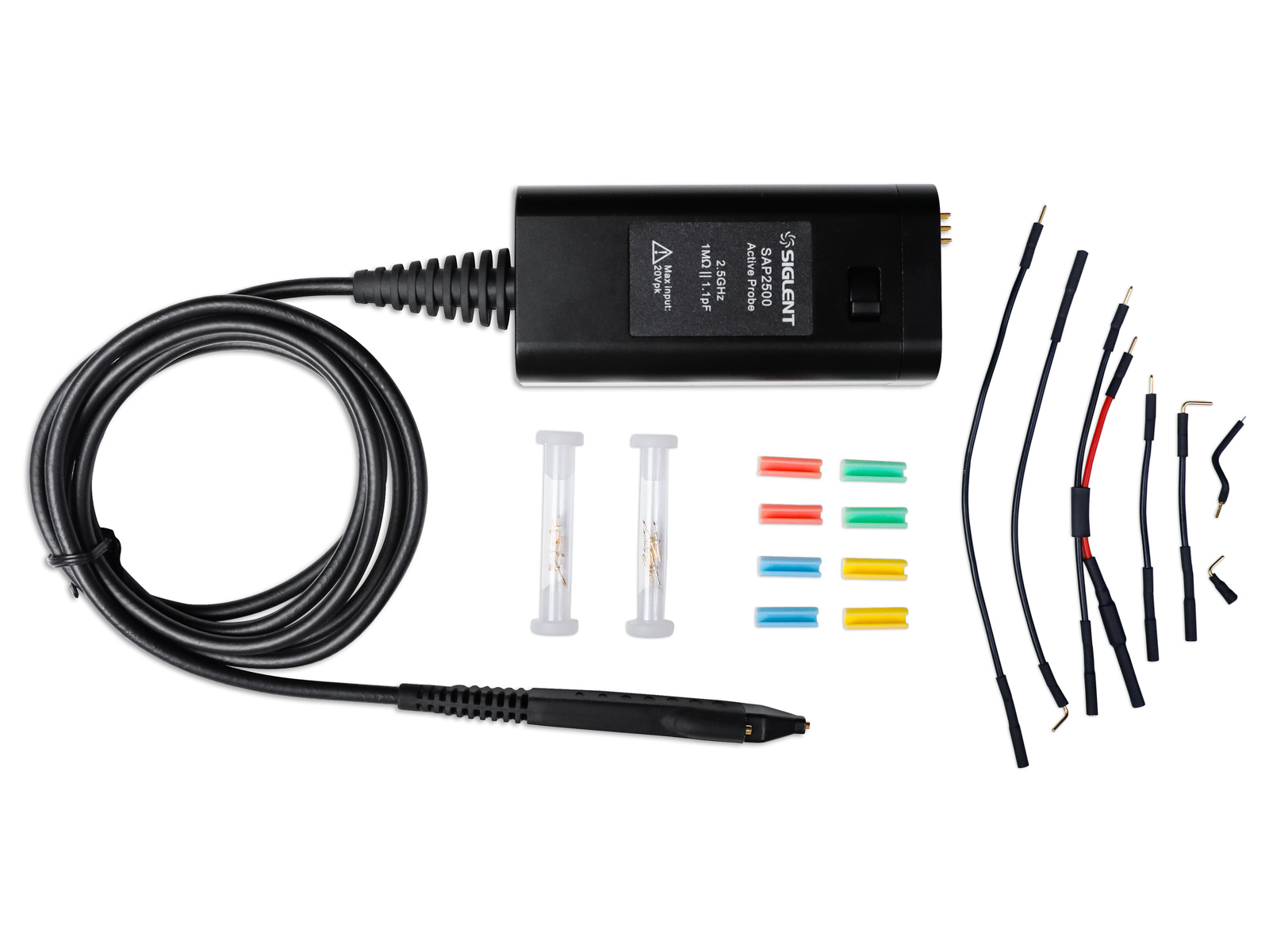 Active oscilloscope probe 2.5GHz Siglent SAP2500 @ electrokit