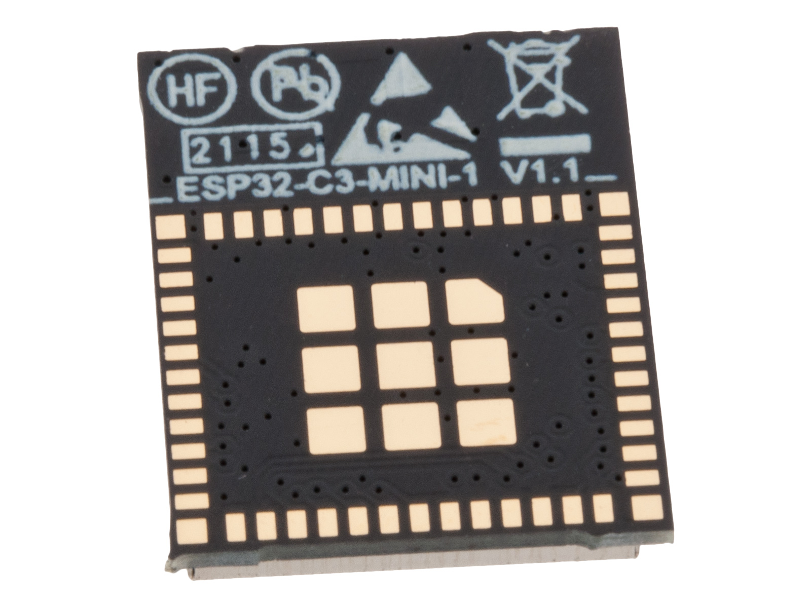 ESP32-C3-MINI-1-N4 RISC-V WIFI/BLE Modul @ electrokit (2 av 2)