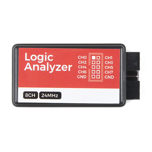 8-Channel USB Logic Analyzer - 24MHz Digital Signal Analyzer With 5PF Input Capacitance