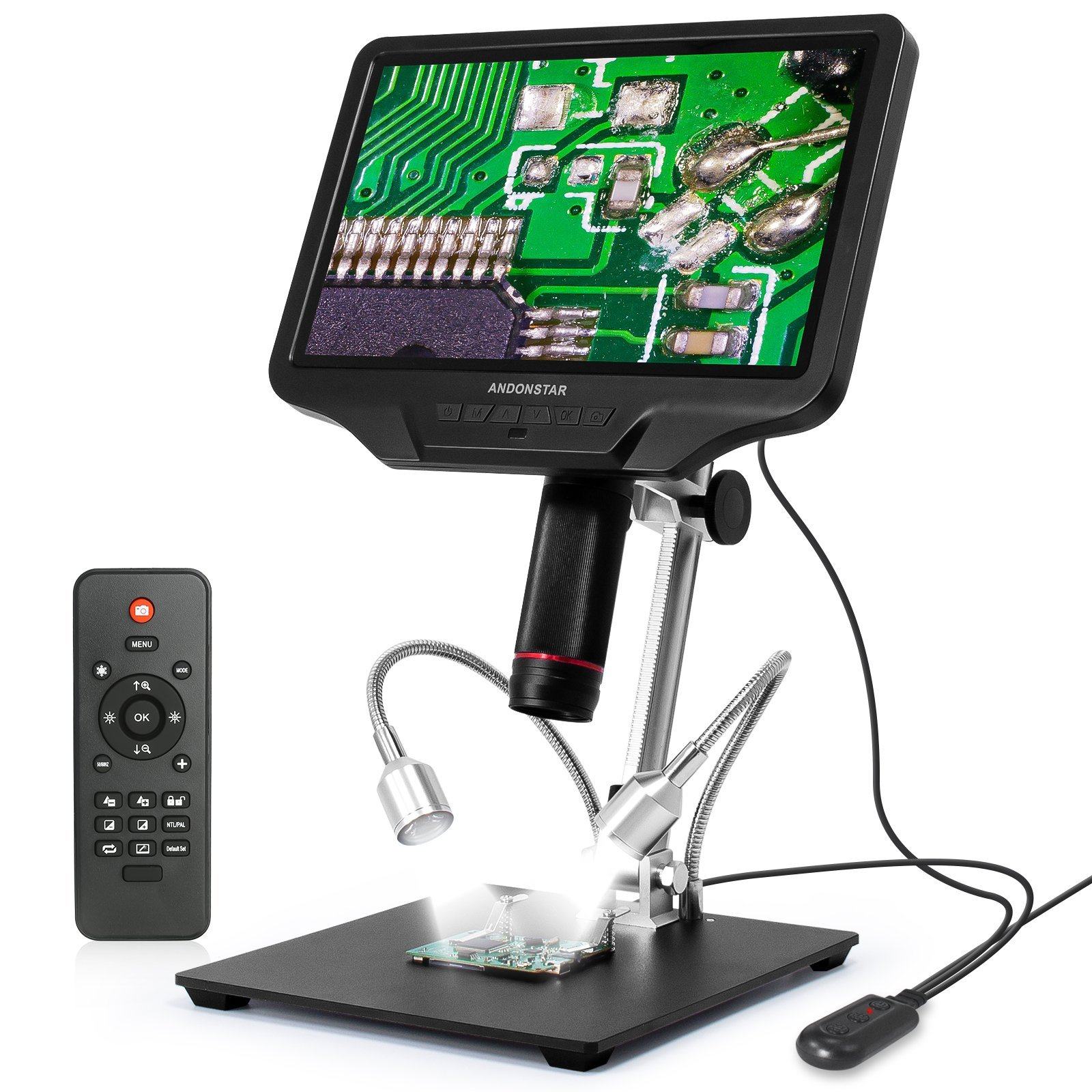 Digital microscope 300x 10.1" AD409 @ electrokit