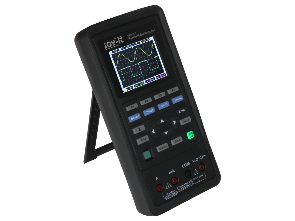 Oscilloscope 70MHz 2-channel handheld DMSO2D72 @ electrokit