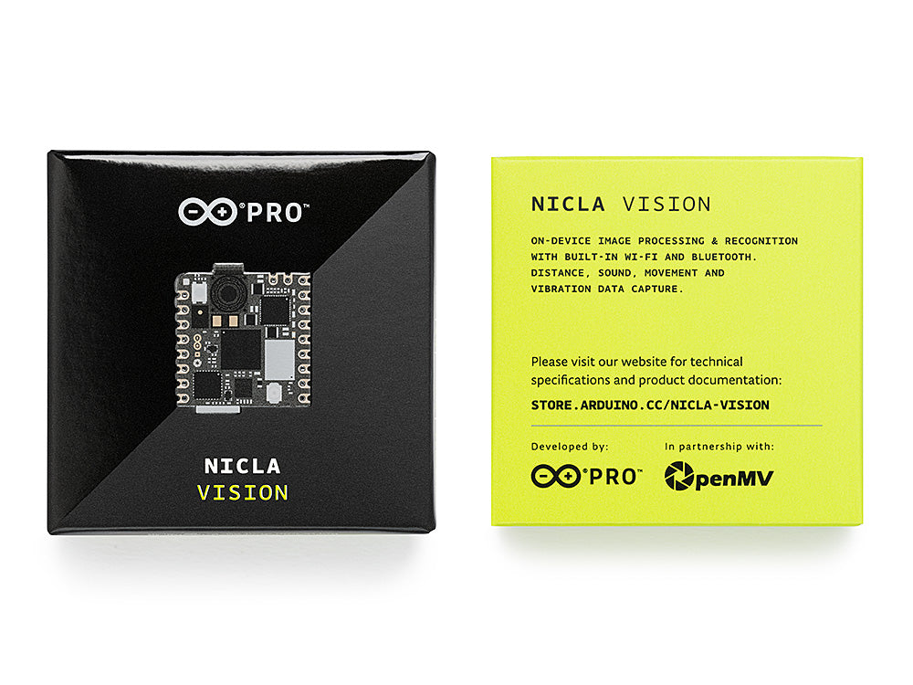 Arduino Nicla Vision @ electrokit