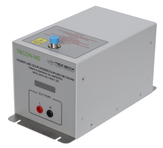 TBCDN-M2 Coupling-Decoupling network 150kHz - 230MHz 36A @ electrokit